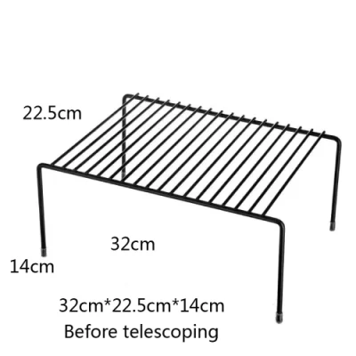 Placard télescopique multifonctionnel, vaisselle pour ustensiles de cuisine, supports de rangement pour le tri des condiments en couches